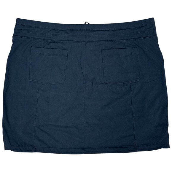 EUC Women's ATHLETA Metro Skort A-Line Mini Skirt Black | Size XLT - Picture 3 of 9
